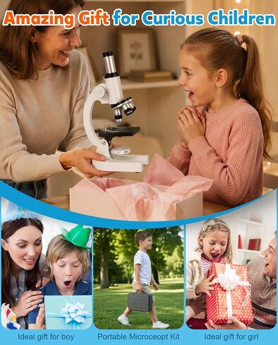 2000X Microscope for Kids Adults Beginner: Compound Monocular Microscope in Saudi Arabia
