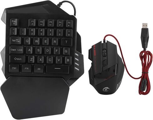 OneHanded Gaming Keyboard Mouse Set in Kuwait