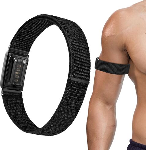 Sport Nylon Compatible with Whoop 5.0 One/Whoop 5.0 Peak Bicep Band,Adjustable Ankle/Arm Band with Screen Protector Case, Soft Loop Strap Replacement for Women Men in Kuwait