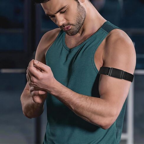 Sport Nylon Compatible with Whoop 5.0 One/Whoop 5.0 Peak Bicep Band,Adjustable Ankle/Arm Band with Screen Protector Case, Soft Loop Strap Replacement for Women Men in Kuwait