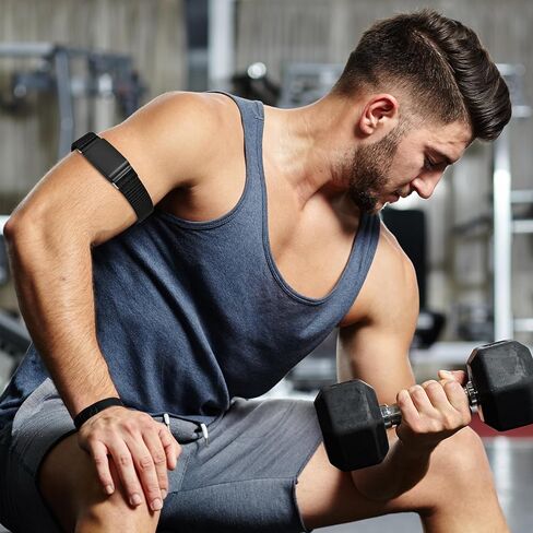 Sport Nylon Compatible with Whoop 5.0 One/Whoop 5.0 Peak Bicep Band,Adjustable Ankle/Arm Band with Screen Protector Case, Soft Loop Strap Replacement for Women Men in Kuwait