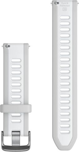 Garmin - Quick Release 20 mm Silicone Band Mist Grey/Whitestone 010-11251-AH in Kuwait