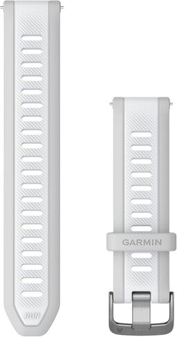 Garmin - Quick Release 20 mm Silicone Band Mist Grey/Whitestone 010-11251-AH in Kuwait