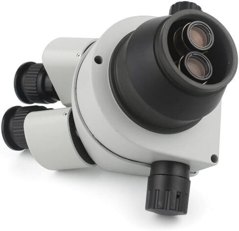 7X-45X 3.5X-90X Simultaneous Focus Trinocular Zoom Physical Microscope Head + 0.5x 2.0x Auxiliary Lens for Electronic Soldering Repair (Color : 3.5X-45X) in Kuwait