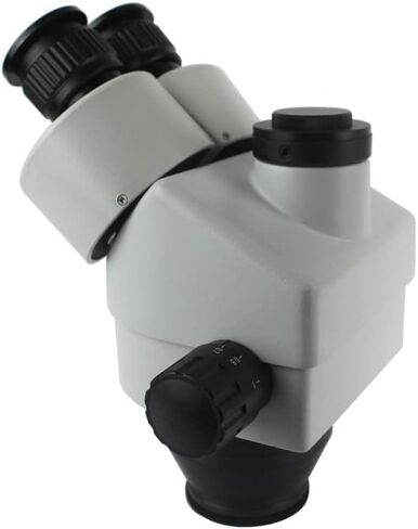 7X-45X 3.5X-90X Simultaneous Focus Trinocular Zoom Physical Microscope Head + 0.5x 2.0x Auxiliary Lens for Electronic Soldering Repair (Color : 3.5X-45X) in Kuwait