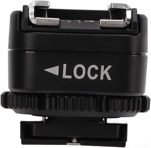 Hot Shoe Adapter with Extra PC Sync Connection Port for A73 Camera Flash in Saudi Arabia