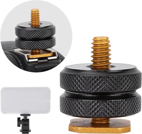 1 Piece High Strength Hot Shoe Mount Accessory Precise Thread Rust Free Camera Flash Holder in Kuwait
