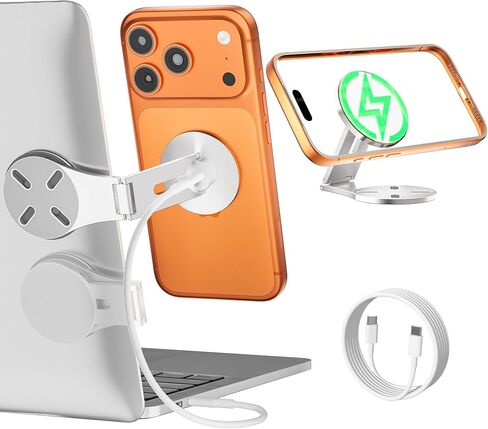 Removable Magnetic Laptop Phone Holder Mount,Foldable Hidden Side Mount in Kuwait