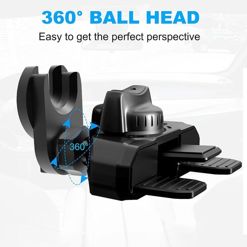 CD Slot Car Grips Phone Holder,CD Slot Phone Holder for Popsocket,Car Mount for Pop Socket Compatible with Magsafe Wallet, Black in Kuwait
