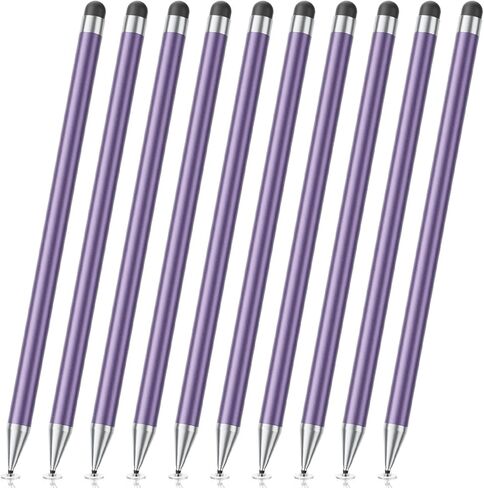 10 Pack Stylus Pen for Touchscreen, 2-in-1 for iPad iPhone Samsung in Kuwait