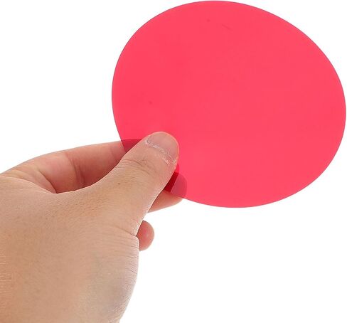 BESTonZON 20 Sheets Red Self Adhesive PET Light Filter Film in Saudi Arabia