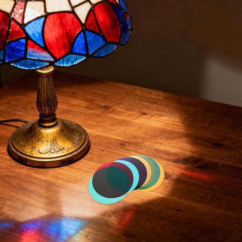 40pcs MM round Self Adhesive Lighting Gels PET Reusable in Kuwait