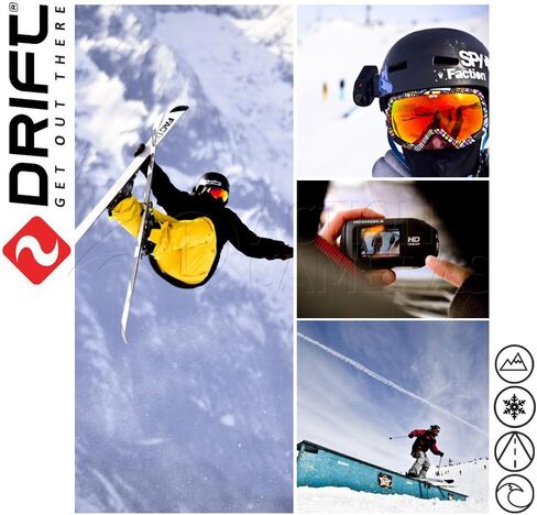 Drift Innovation HD Ghost Wi-Fi Waterproof Digital Video Action Camera Camcorder in Kuwait