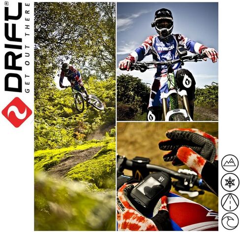 Drift Innovation HD Ghost Wi-Fi Waterproof Digital Video Action Camera Camcorder in Kuwait