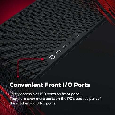 iBUYPOWER Slate Gaming PC Desktop Computer Intel Core Ultra 5 250KF Plus CPU, NVIDIA RTX 5060Ti 8GB GPU, 16GB DDR5 RGB 5200MHz RAM, 1TB NVMe SSD, Windows 11 Home, Gamer Keyboard and Mouse - SBI5N56T01 in Saudi Arabia