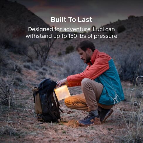 BioLite Luci Charge 150 Camping Lantern, Solar, USB-C, Rechargeable in Kuwait