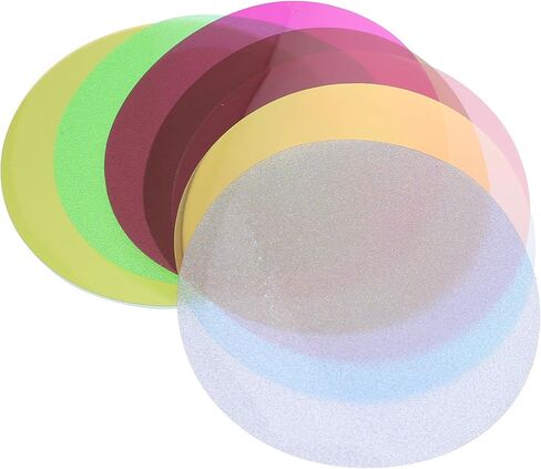 8pcs Light Colour Filter Sheet PVC Color Correction in Kuwait
