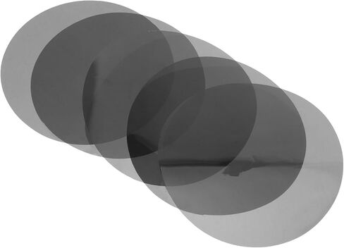 5pcs Black Gel Light Filter for Ceiling and LED Lights, 1.97 Inch in Kuwait