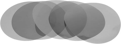 5pcs Black PET Lighting Color Correction Sheet for Ceiling LED Lights in Kuwait