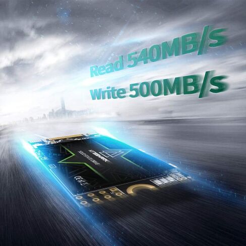 KingShark Gamer SSD M.2 2242 128GB Internal Ngff SSD 42MM SATA III 6Gb/s (128GB, M.2 2242) in Kuwait