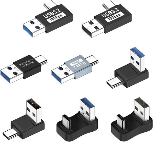 USB C Male to USB3.1 Male Adapter Convertor for Faster Charging and Up to 10Gbps Data Transmission Speed USB C to USB Adapter for Phone in Saudi Arabia