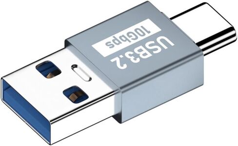 USB C Male to USB3.1 Male Adapter Convertor for Faster Charging and Up to 10Gbps Data Transmission Speed USB C to USB Adapter for Phone in Saudi Arabia
