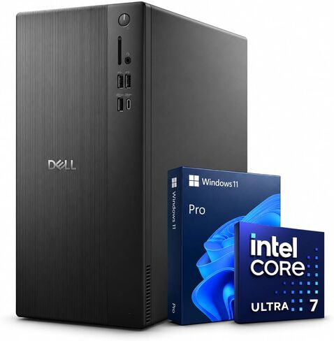 Dell ECT1250 Tower, Intel Ultra 7 265F, 1TB SSD, 64GB RAM, RTX 5060 8GB in Kuwait