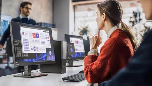 Lenovo ThinkCentre Neo 30s Gen 5 SFF Business Desktop Computer, Latest 13th Gen Intel Core i5 CPU, 16GB DDR5, 512GB PCIe SSD, USB-C, HDMI, VGA, RJ-45, Wi-Fi, Wired Keyboard & Mouse, Windows 11 Pro in Kuwait