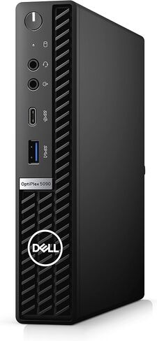 Dell Optiplex 5090 Micro Desktop | Core i5-10500T - 512GB SSD Hard Drive - 16GB RAM | 6 cores @ 3.8 GHz Win 11 Pro Black (Renewed) in Kuwait
