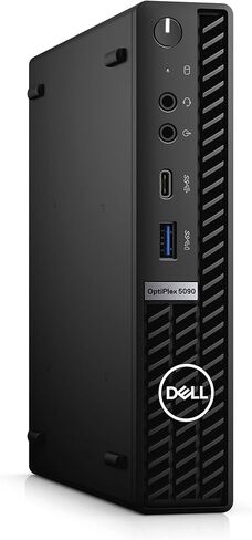 Dell Optiplex 5090 Micro Desktop | Core i5-10500T - 512GB SSD Hard Drive - 16GB RAM | 6 cores @ 3.8 GHz Win 11 Pro Black (Renewed) in Kuwait