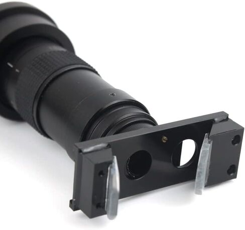 Electronic Monocular Video Microscope C-Mount Zoom Lens 0.7X-4.5X 2D 3D Inspection Magnifier for HDMI VGA USB Industrial Camera (Color : 3D 0.5X Lens) in Kuwait