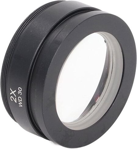 2X Aluminum Alloy Auxiliary Objective Lens for WD30 Stereo Microscope Clear Display for Laboratory in Saudi Arabia