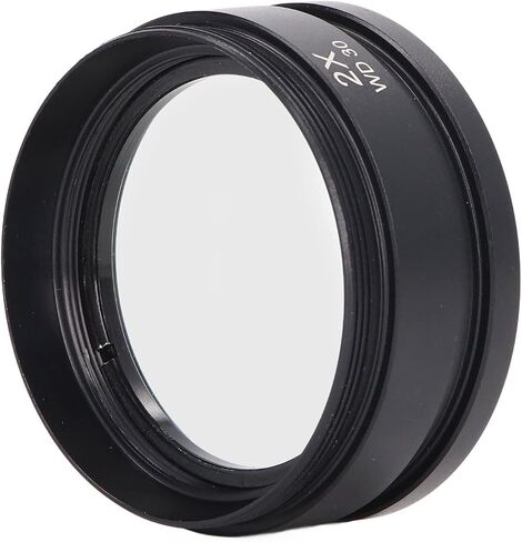 2X Aluminum Alloy Auxiliary Objective Lens for WD30 Stereo Microscope Clear Display for Laboratory in Saudi Arabia