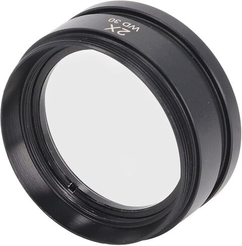2X Aluminum Alloy Auxiliary Objective Lens for WD30 Stereo Microscope Clear Display for Laboratory in Saudi Arabia