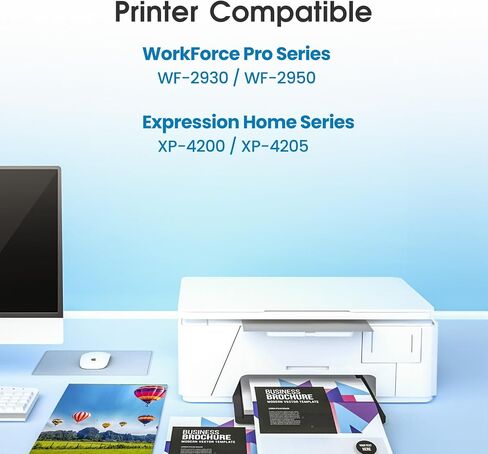 Remanufactured for 232XL Black Ink Cartridges Replacement for 232XL Ink Cartridges Combo Pack Work with XP-4200 XP-4205 WF-2930 WF-2950 (2 Pack) in Saudi Arabia