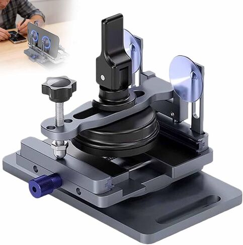 Screen Separator, Phone Repair Tool, 360 Degree Rotating Clamp, Heat-Resistant Grip, Adjustable Suction Cup, Multi-Angle Fixture for Panel Removal and Repair in Saudi Arabia