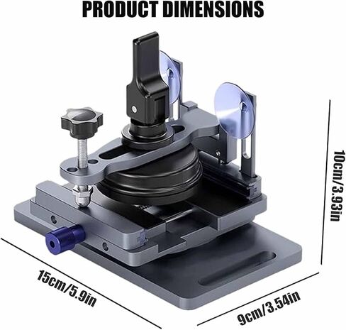 Screen Separator, Phone Repair Tool, 360 Degree Rotating Clamp, Heat-Resistant Grip, Adjustable Suction Cup, Multi-Angle Fixture for Panel Removal and Repair in Saudi Arabia