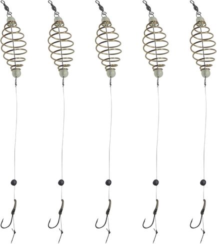 Ready-to-Go Complete Carp Rig - Spring Feeder with a Spike | Carp, Buffalo, Catfish | for Boilies and Pop-Ups in Saudi Arabia