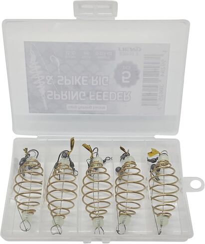 Ready-to-Go Complete Carp Rig - Spring Feeder with a Spike | Carp, Buffalo, Catfish | for Boilies and Pop-Ups in Saudi Arabia