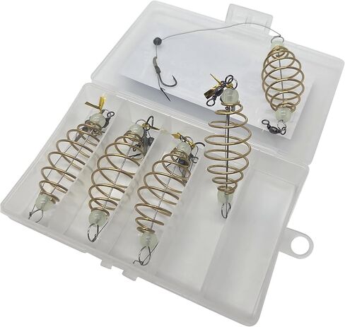 Ready-to-Go Complete Carp Rig - Spring Feeder with a Spike | Carp, Buffalo, Catfish | for Boilies and Pop-Ups in Saudi Arabia