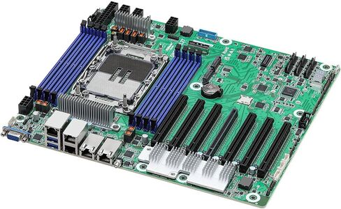 ASRock Rack Server Motherboard EC262D4U2-2L2Q/E810 Micro-ATX Single Socket V1 (LGA 1700) Intel Xeon E-2400 Series C262 Dual SFP28(25GbE) in Saudi Arabia