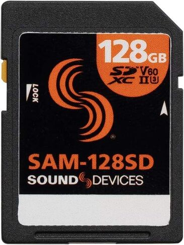 Sound Devices SAM-128SD (128GB SD Card) in Saudi Arabia