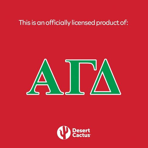 Desert Cactus Alpha Gamma Delta Sorority Sticker Decal (Cute) in Kuwait