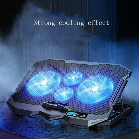 Multi Level Adjustable Silent LCD Screen Notebook Cooling Device in Saudi Arabia