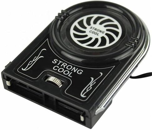 Mini Vacuum Strong Cool Air Extract Notebook Laptop Cooling Cooler Fan Pad Gaming in Saudi Arabia