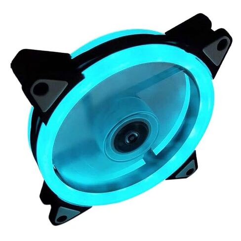 Adjustable Computer Cooling Fan 12CM PC Case CoolerCase Glare Cooler in Saudi Arabia
