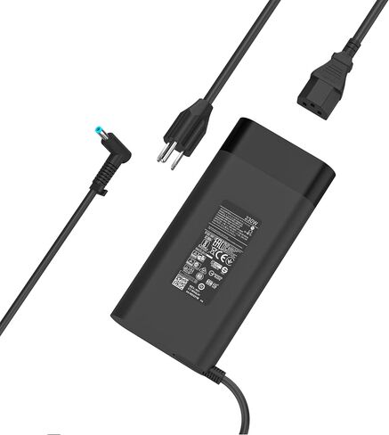 New 230W Charger Compatible with HP Omen 15 16 Victus 16 by Gaming Laptop ZBook Fury 16 G8 G9 G10 M41303-001 M85389-003 19.5V 11.8A Power Supply AC Adapter 4.5x3.0 mm Blue tip Supports Fast Charging in Saudi Arabia