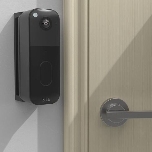 Blink Doorbell Angle Mount, Adjustable 0°-45° Corner Mount for Blink Doorbell Camera 2nd Gen Adjustable Wedge Mount (Black) in Saudi Arabia