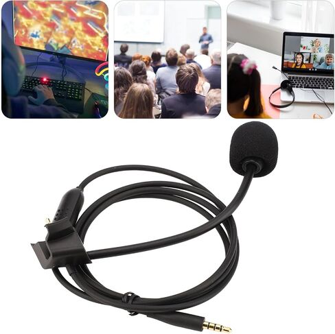Cable Boom Microphone with Mute for Gaming Headsets Designed for in Kuwait