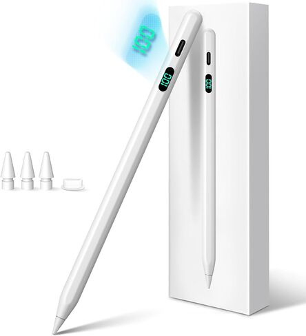 Stylus Pen for iPad 2026-2018 with LED Power Display 2X Fast Charge in Saudi Arabia